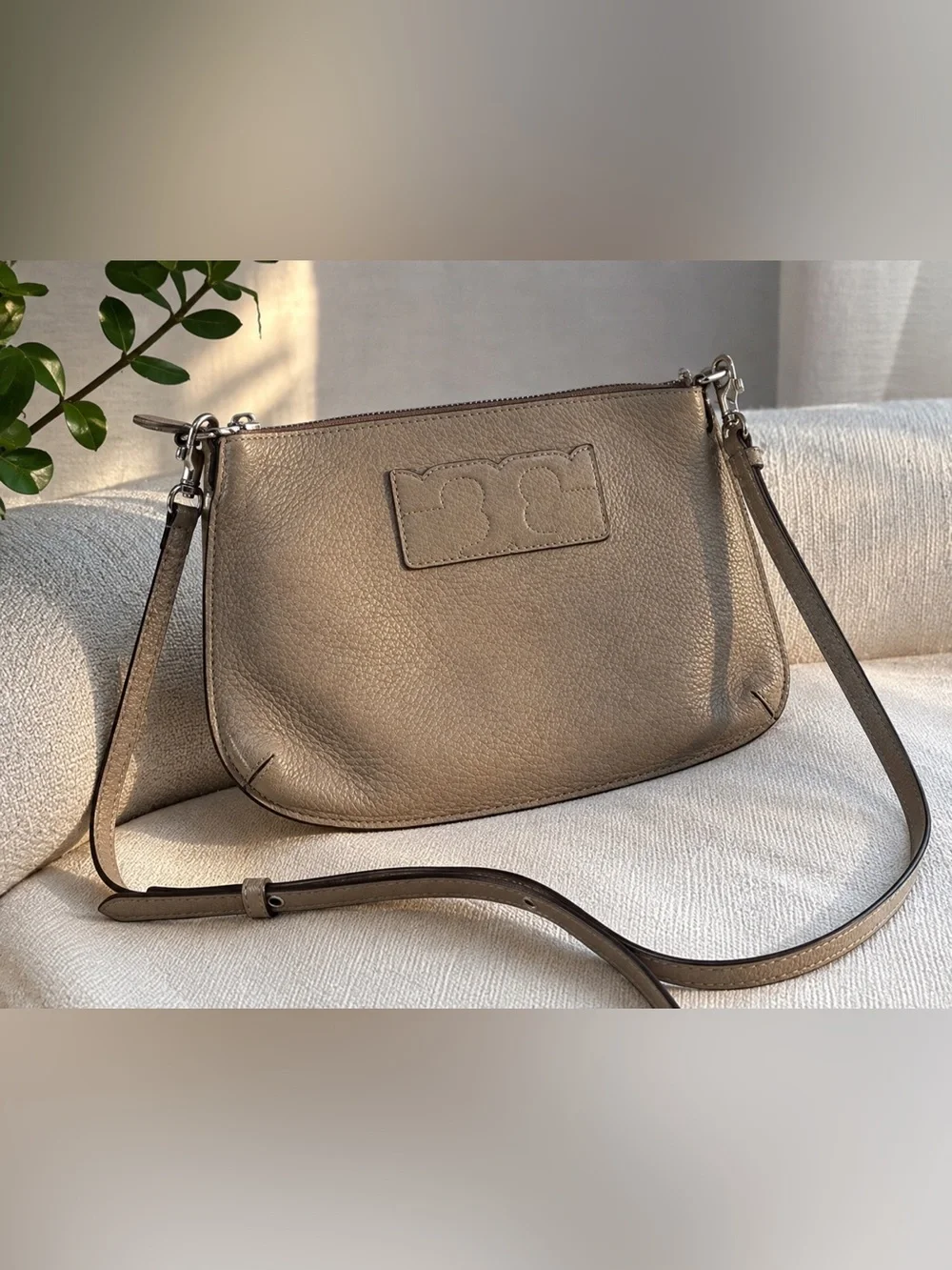 TORY BURCH  quiet luxury beige small Crossbody Bag